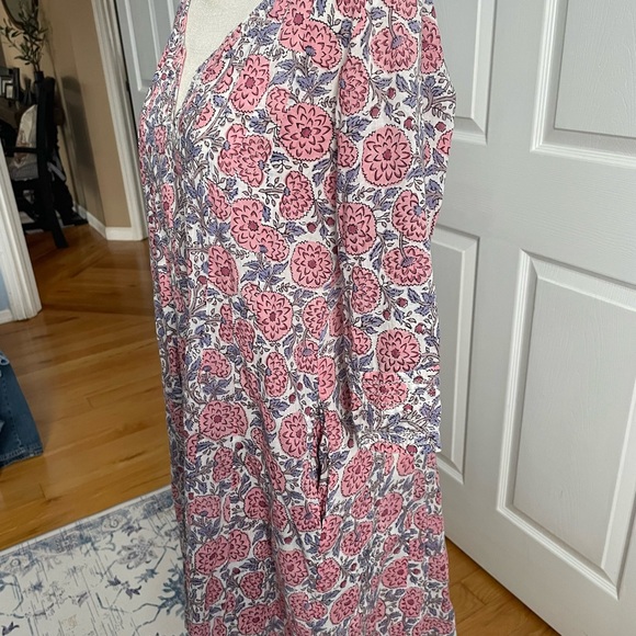 Lola Australia Floral Boho Midi Dress-XS-NWOT - Picture 5 of 10
